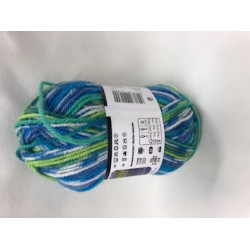 LAINE BRAVO COLOR TRIO BLEU/VERT/BLC