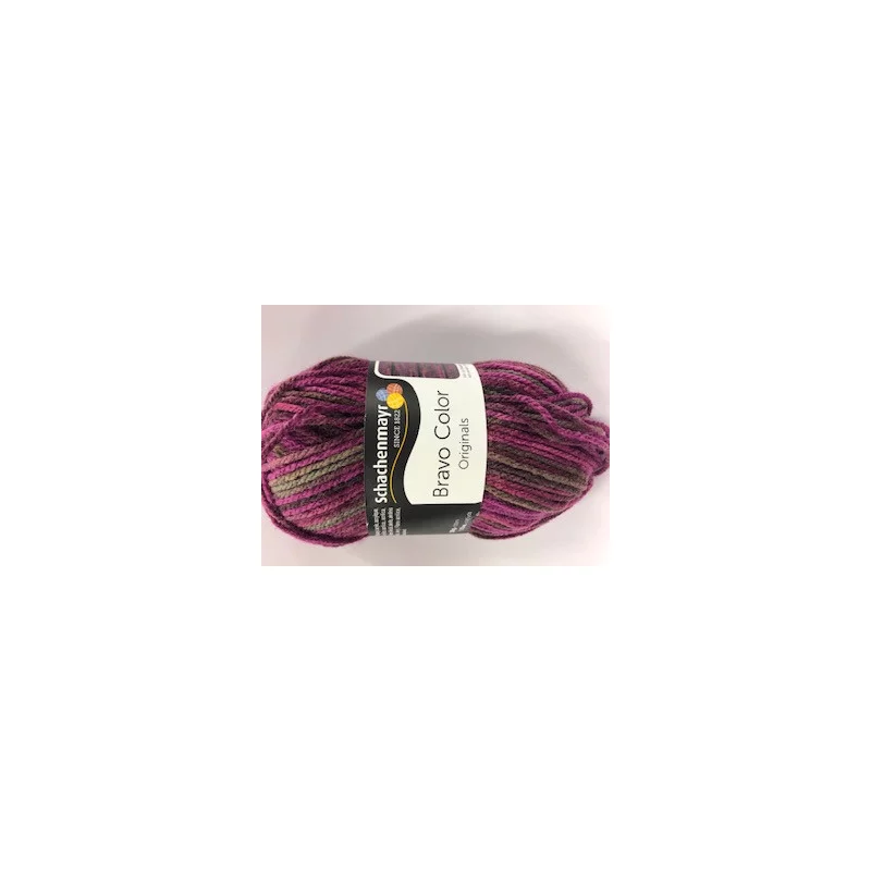 LAINE BRAVO COLOR TRIO GRIS/MARRON/VIOLE