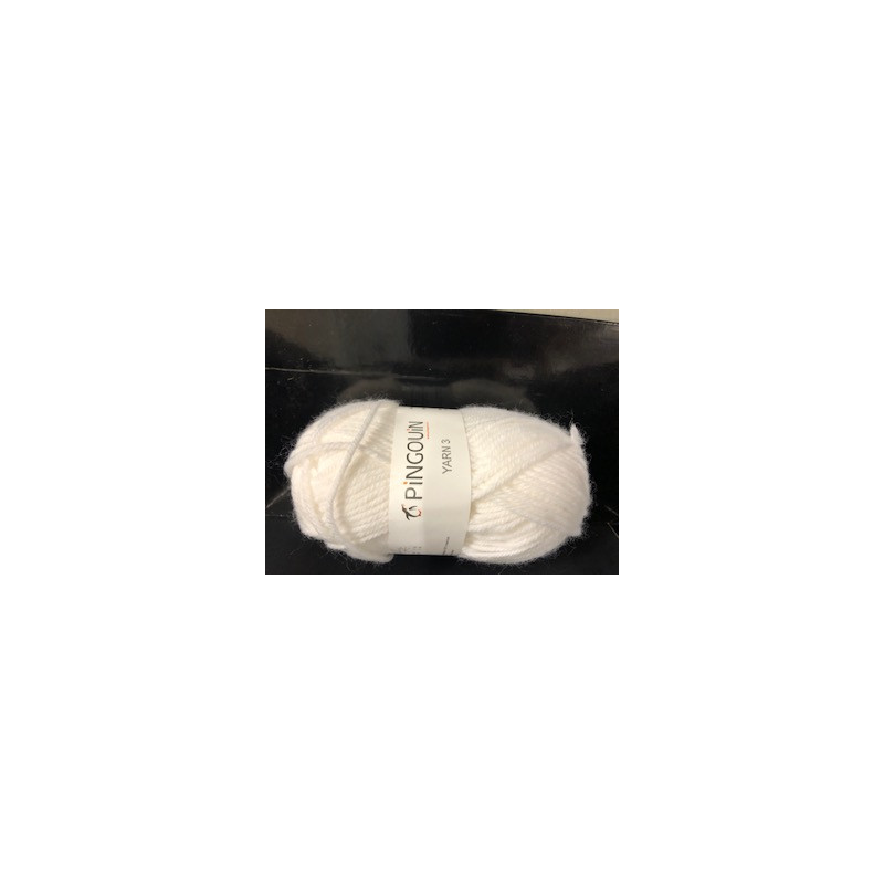 LAINE YARN 3 BLANC