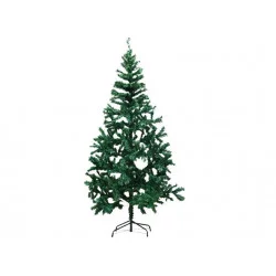 SAPIN VERT 210CM 600T/7CM/PIED METAL