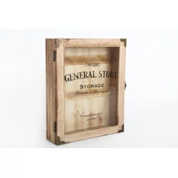 BOITE A CLES GENERAL STORE 21X24X6CM