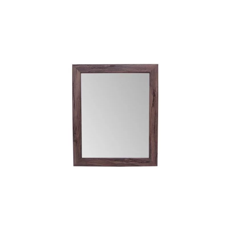 MIROIR BOIS FONCÉ 99x69cm