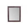 MIROIR BOIS FONCÉ 99x69cm