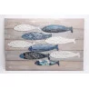 TOILE BOIS METAL POISSON 60X90CM