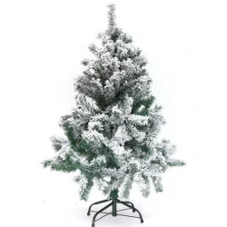 SAPIN LUXE FLOQUE 120CM - 226 têtes