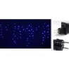 RIDEAU LUMINEUX EXTÉRIEUR 120 LEDS BLEUES 190cm