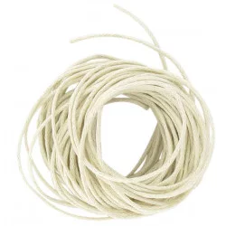 Coton ciré 5 m x 1 mm écru