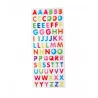 STICKERS éPOXY ALPHABET MULTICOLORE - 7