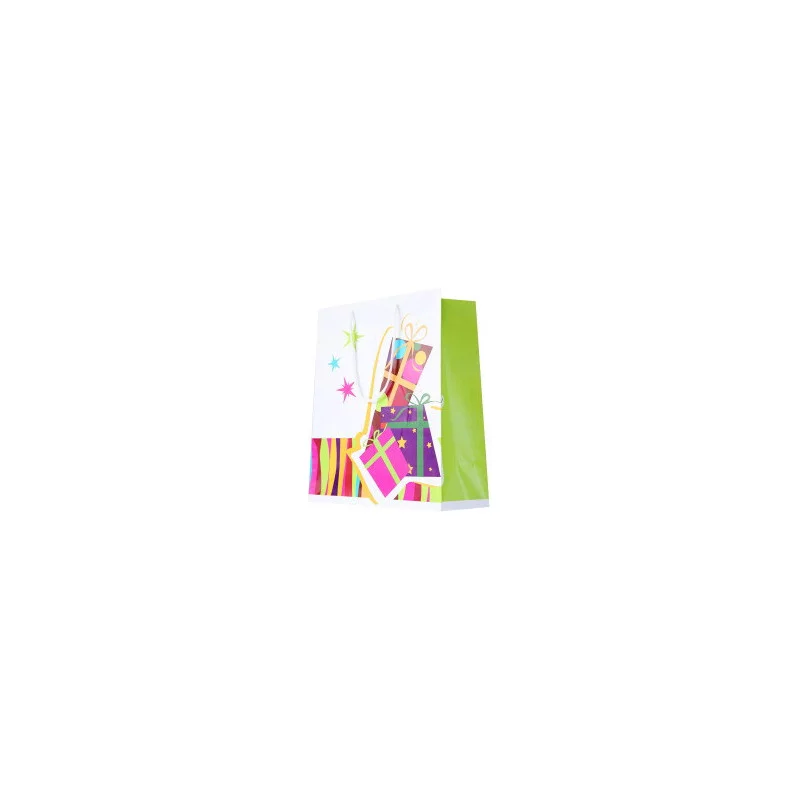 SAC CADEAU ANNIVERSAIRE XL 32X14X40CM