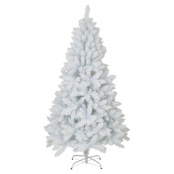 SAPIN LUXE BLANC FLOQUE 150CM- EFFET FLO