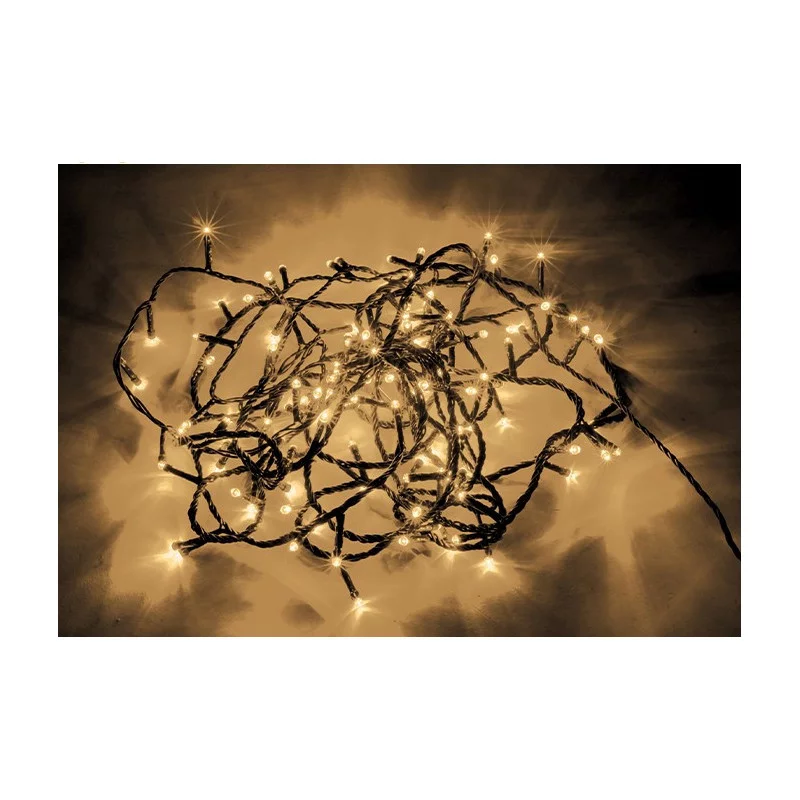 GUIRLANDE MUSICALE BLANC CHAUD 300 LED -