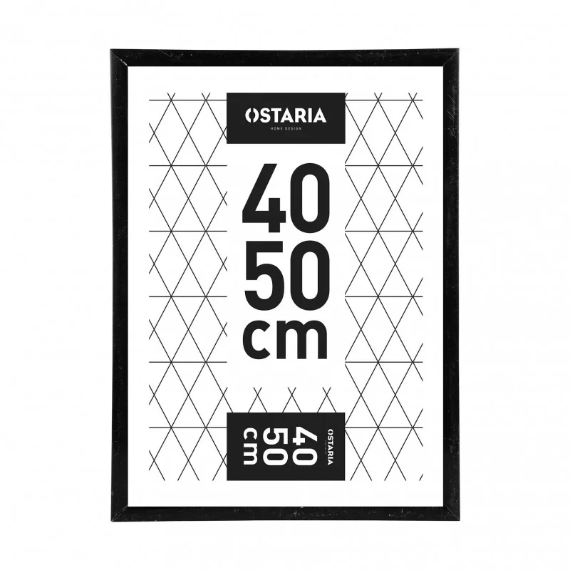 SOUS VERRE COLORIS NOIR 40X50CM