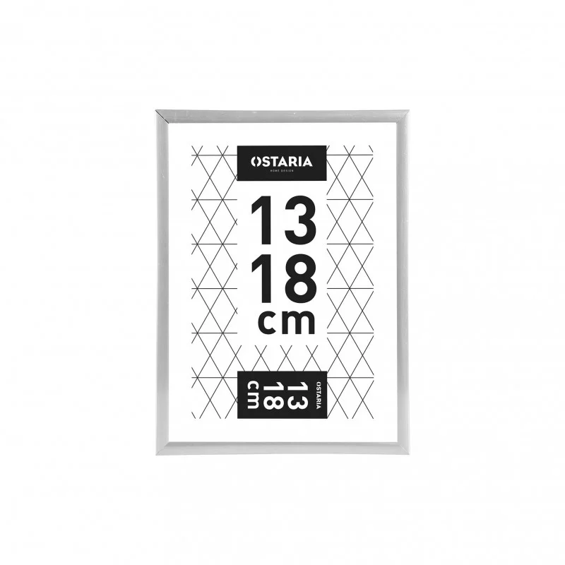 SOUS VERRE ARGENT 13X18CM