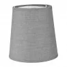 ABAT JOUR CYL GRIS CLAIR E14 D15CM ADAP