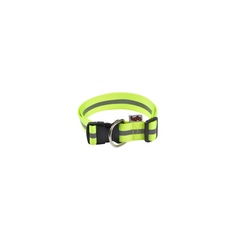 COLLIER REGLABLE BANDE REFLECHIS 50 A 70
