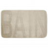 TAPIS DE BAIN MICROFIBRE RELIEF ""BAIN"
