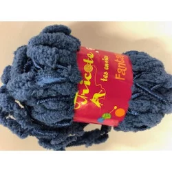 LAINE CHENILLE ECHELLE BLEU JEAN