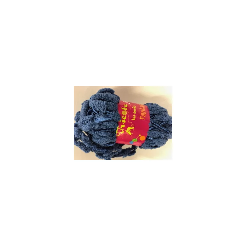 LAINE CHENILLE ECHELLE BLEU JEAN