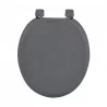 ABATTANT WC MDF UNI ANTHRACITE CHARNIERE
