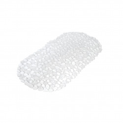 Fond de baignoire transparent galets 69x36cm