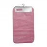 TAPIS BAIN RELIEF ROSE POUDRE