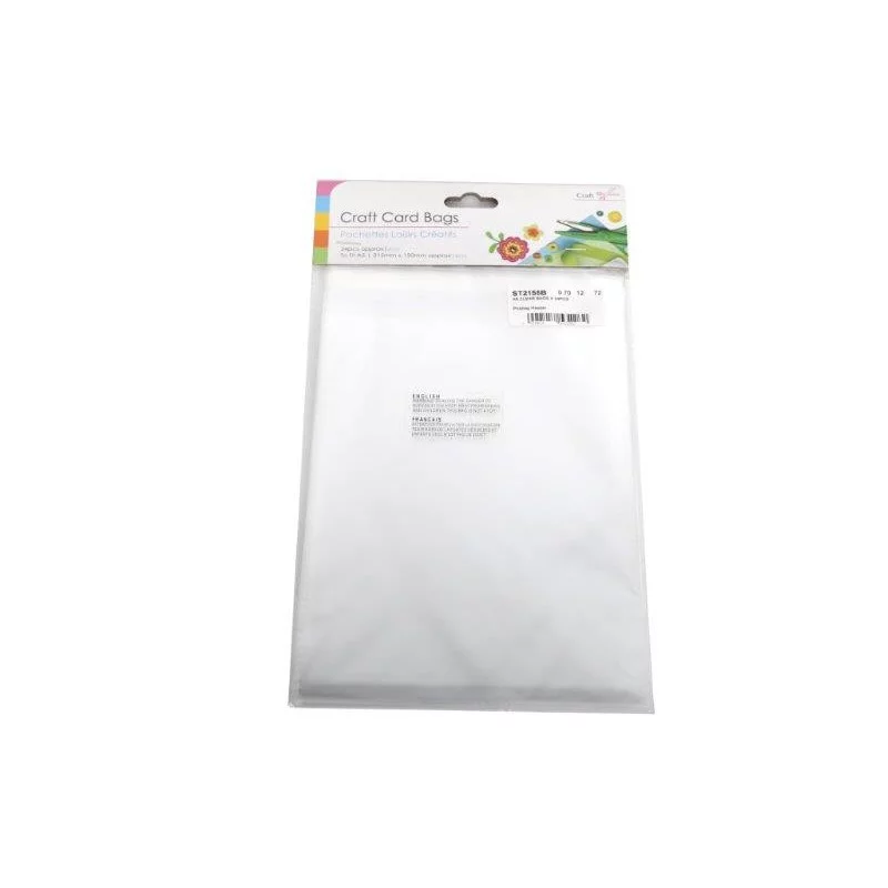 POCHETTES TRANSPARENTES X24 A5