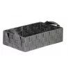 PANIER SANGLES ANTHRACITE 29x18x8cm
