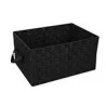 PANIER SANGLES PP NOIR 35X23X17CM