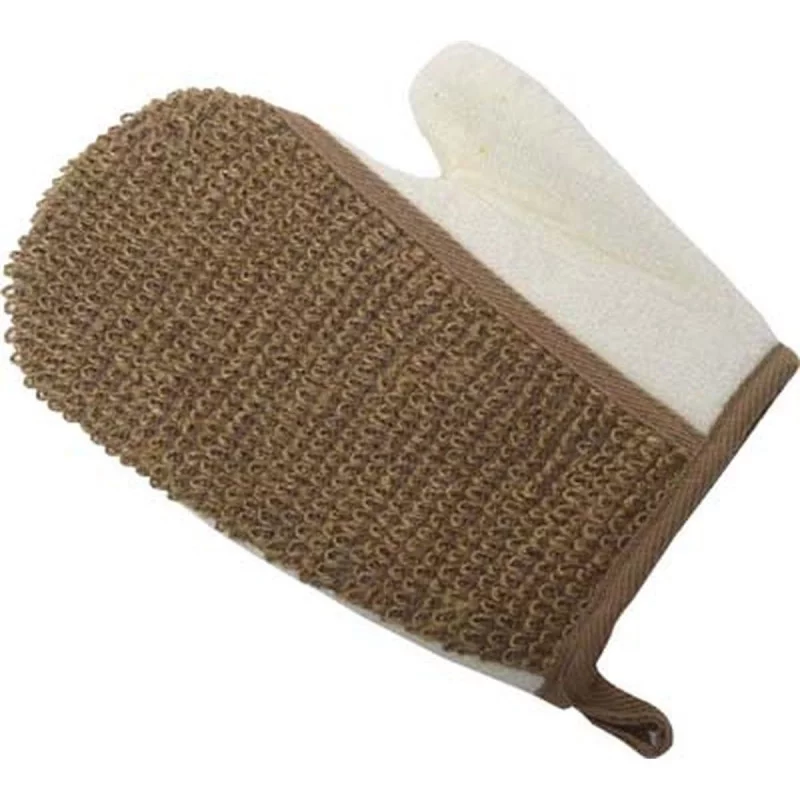 GANT DE MASSAGE EXFOLIANT CORPS CHANVRE/