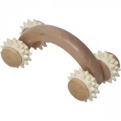 ROUE DE MASSAGE CORPS BOIS - NATUREL