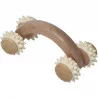 ROUE DE MASSAGE CORPS BOIS - NATUREL