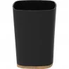 GOBELET RUBBER NOIR + ABS ET BAMBOU