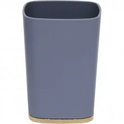 GOBELET RUBBER GRIS + ABS ET BAMBOU