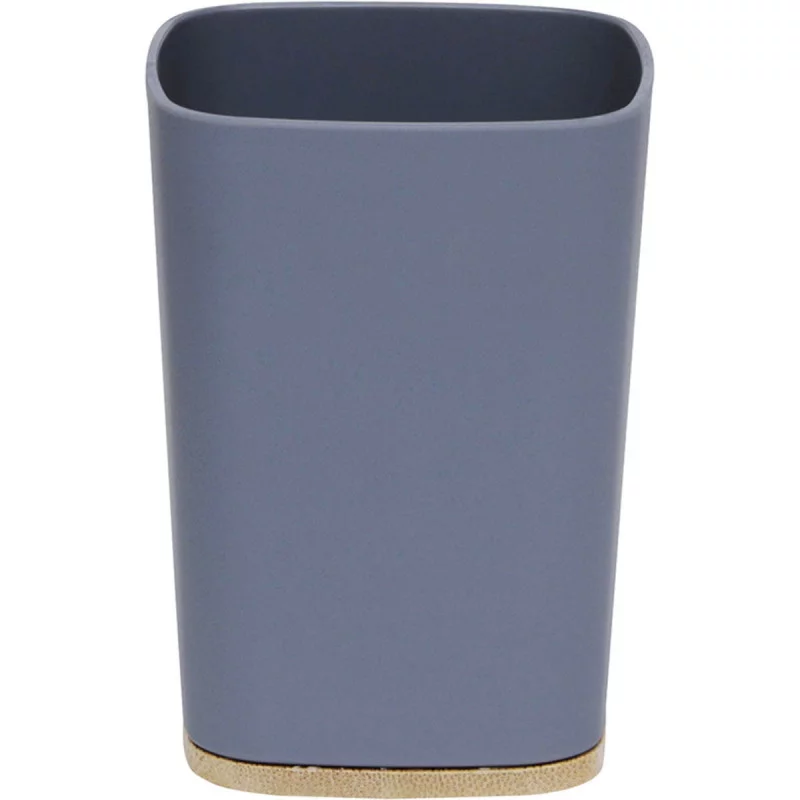 GOBELET RUBBER GRIS + ABS ET BAMBOU