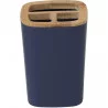 PORTE BROSSE A DENTS BLEU MARINE RUBBER