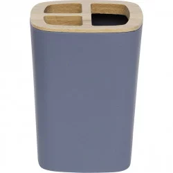 PORTE BROSSE A DENTS GRIS RUBBER + ABS E