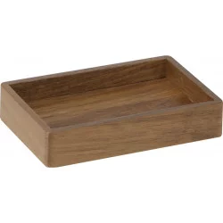 PORTE SAVON EN ACACIA 12.5x8x2.5cm