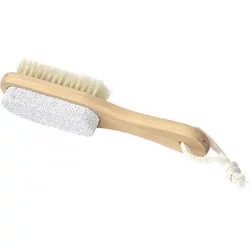BROSSE BOIS POUR SOINS DES PIEDS 1 FACE