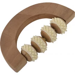 ROULEAU DE MASSAGE - BOIS