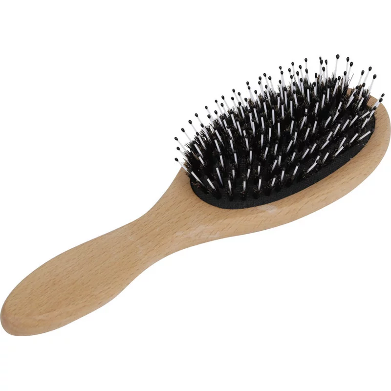 BROSSE A CHEVEUX PLATE FORME ARRONDIE -