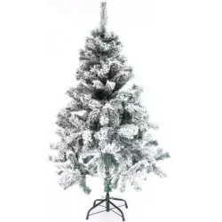 SAPIN DE LUXE FLOQUÉ H150cm 276 TÊTES