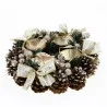 PHOTOPHORE DE NOEL 4 SUPPORTS BOUGIE CHA