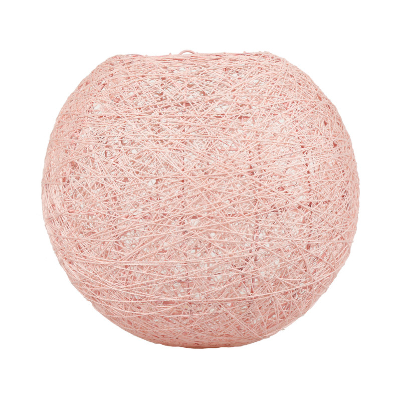 SUSP. BOULE ROSE D20CM non électrifié