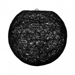 SUSP. BOULE NOIRE D20CM