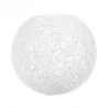 SUSP. BOULE BLANCHE D20CM