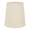 Abat jour cylindrique Lin E14 D15cm