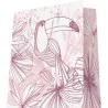 SAC CADEAU TOUCAN ROSE 26x13x32 cm