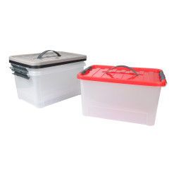 BOX CLIP 25L + COUVERCLE - 44*31*H23CM -