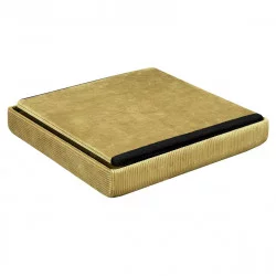 COFFRE POUF PLIABLE VELOURS COTELE GIULI