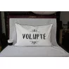 COUSSIN "VOLUPTÉ" ÉCRU EN COTON LAVÉ 40X60cm